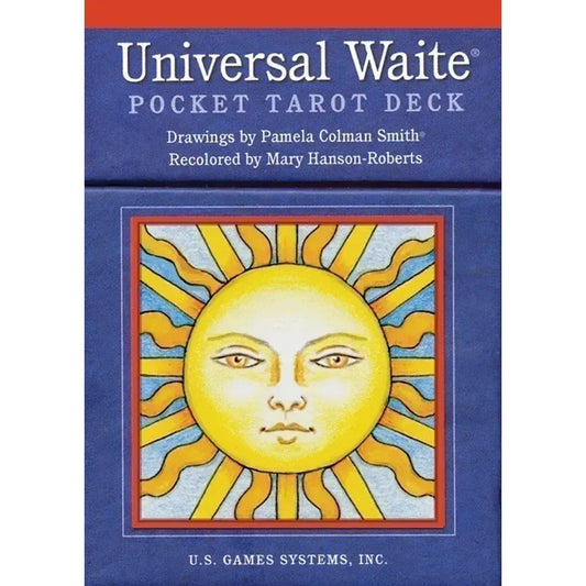 Universal Waite® Pocket Tarot Deck – Mini Rider Waite Tarot Cards (78 Card Deck)