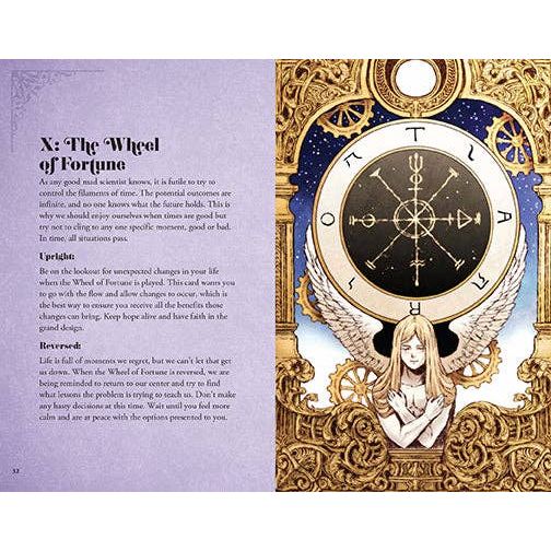 Anime Tarot Deck and Guidebook – 78 Card Anime Inspired Tarot Cards with Instruction Book