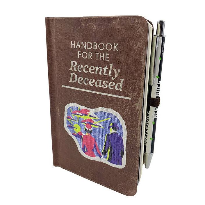 Beetlejuice Deluxe Gift Set – Handbook for the Recently Deceased Journal, Pouch & Pen