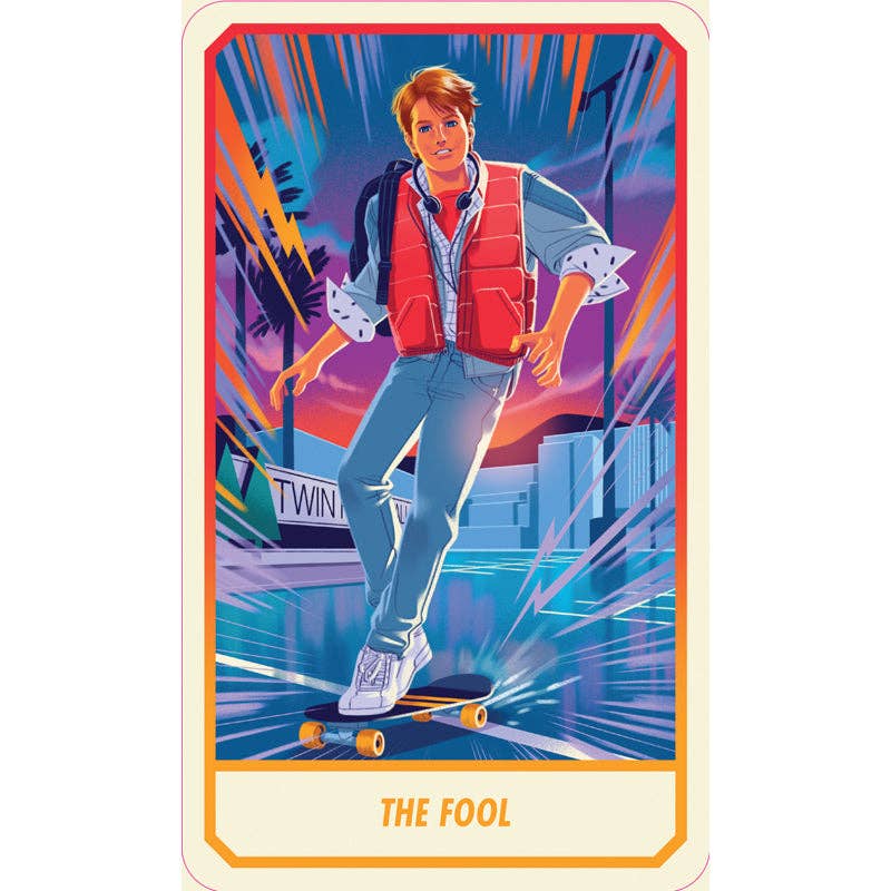 Back to the Future Tarot Deck and Guidebook – 78 Card Movie Inspired Tarot Set