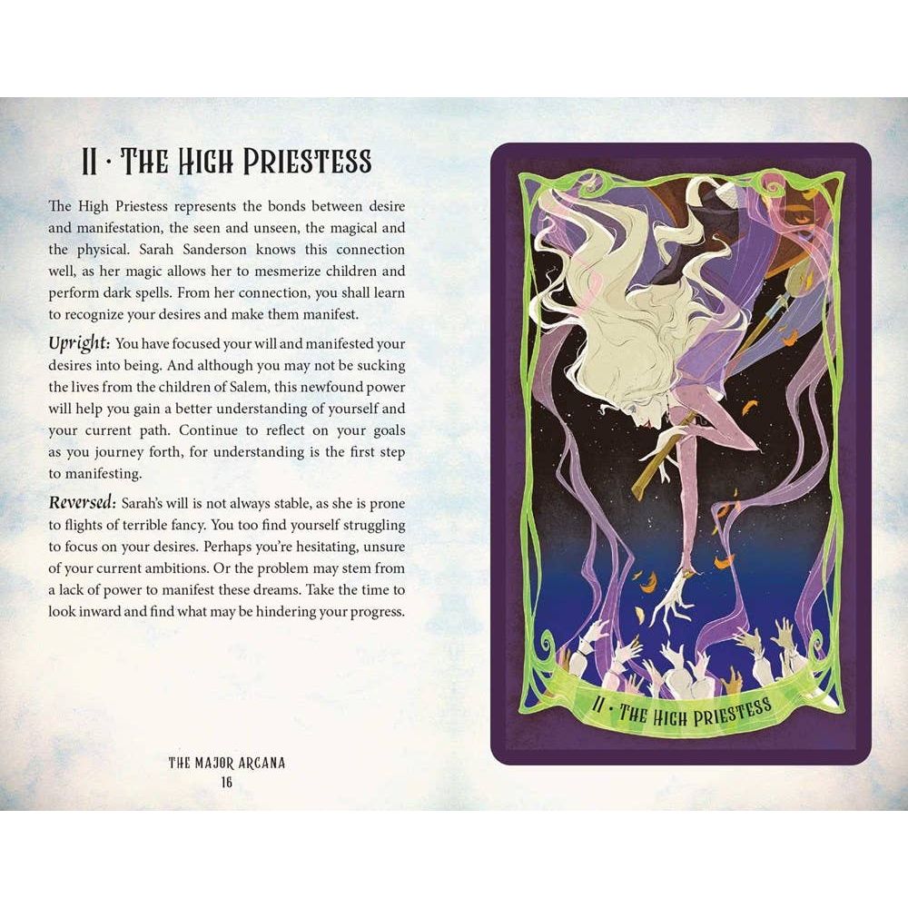 Hocus Pocus Official Tarot Deck and Guidebook – 78 Card Movie Tarot Set