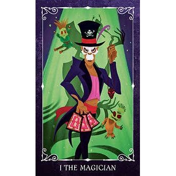 Disney Villains Tarot Deck and Guidebook – 78 Card Tarot Set with Illustrated Guide