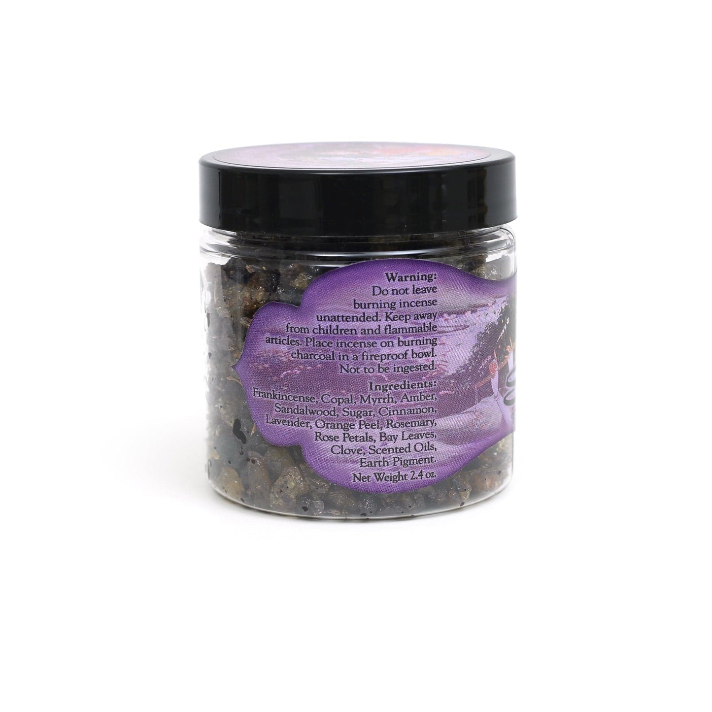 Shanti Resin Incense – Peaceful Home Spiritual Incense – Floral & Earthy Blend (2.4 oz Jar)