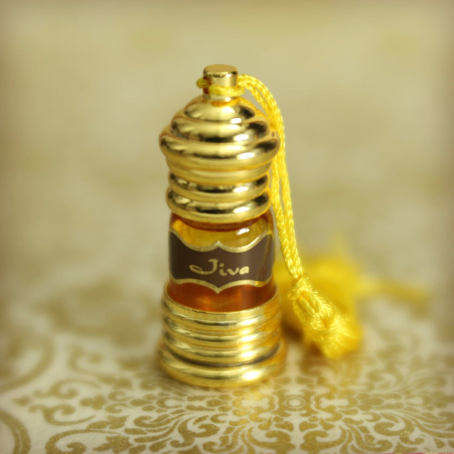 Jiva Attar Oil for Vitality – Floral Spiritual Fragrance – 3ml Mini Bottle (Unisex)