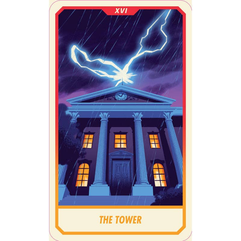 Back to the Future Tarot Deck and Guidebook – 78 Card Movie Inspired Tarot Set