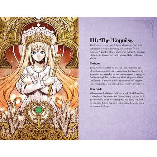 Anime Tarot Deck and Guidebook – 78 Card Anime Inspired Tarot Cards with Instruction Book