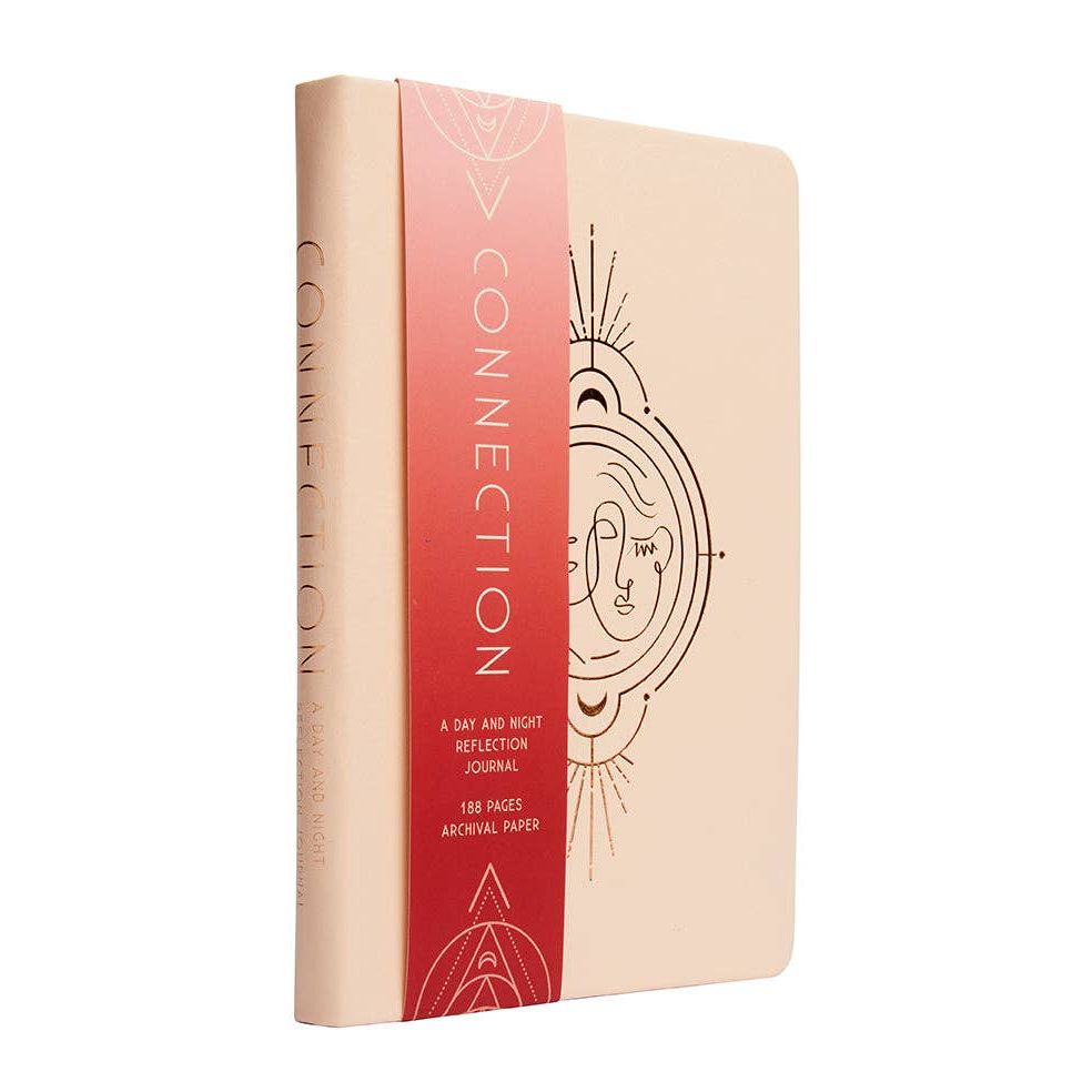 Connection: A Day & Night Reflection Journal – 90 Day Mindfulness Journal