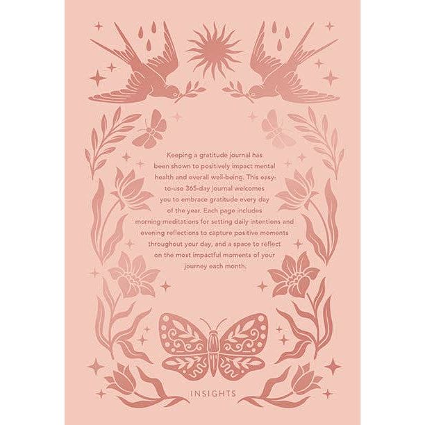 365 Days of Gratitude – Day & Night Reflection Journal