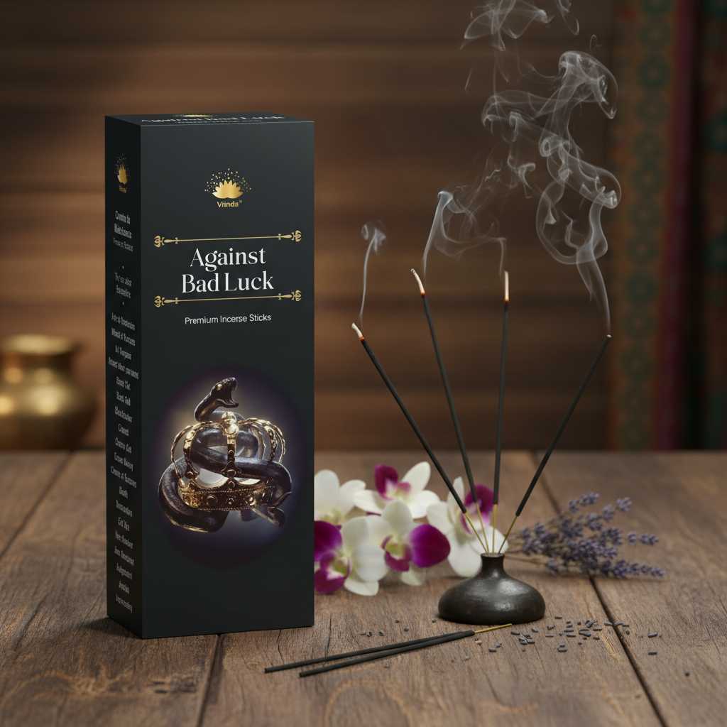 Against Bad Luck hexa incense sticks (pack of 6) - Authentic Occult and Witchcraft Supply Image