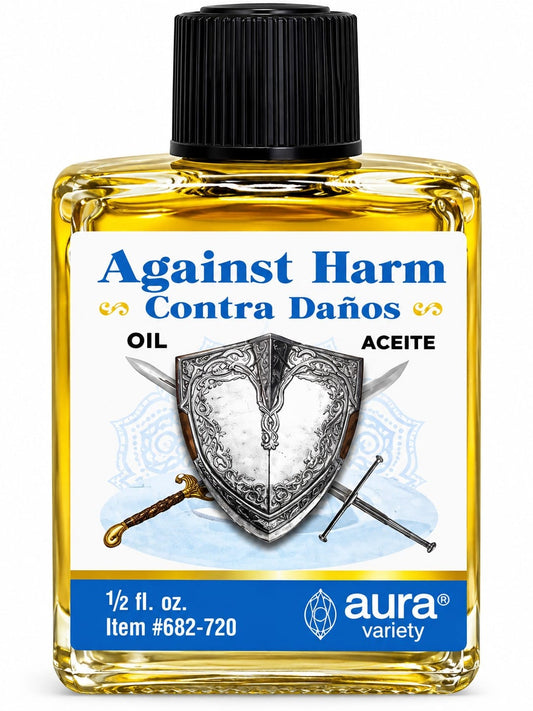 Against Harm Anointing Oil | Protection, Jinx Removal & Curse Breaking – 4 Dram