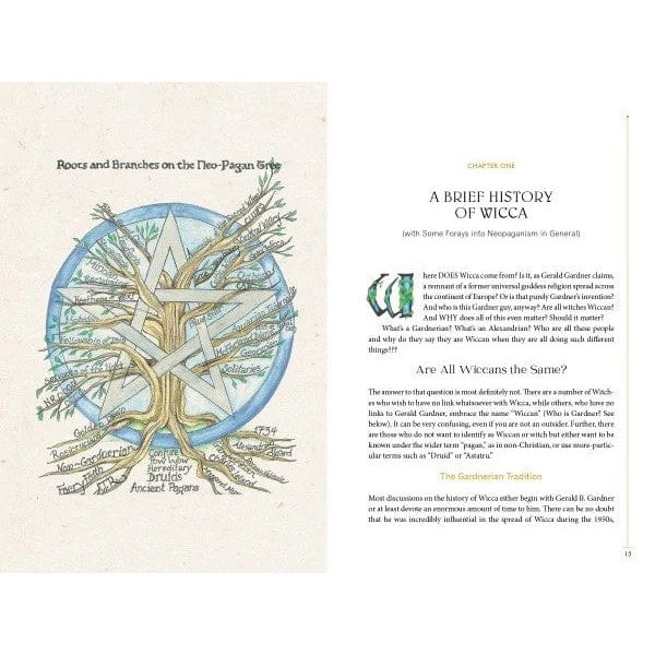 An Illuminated Guide to Wicca – Complete Visual Manual for Wiccans & Pagans - Authentic Occult and Witchcraft Supply Image