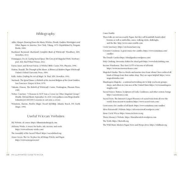 An Illuminated Guide to Wicca – Complete Visual Manual for Wiccans & Pagans - Authentic Occult and Witchcraft Supply Image