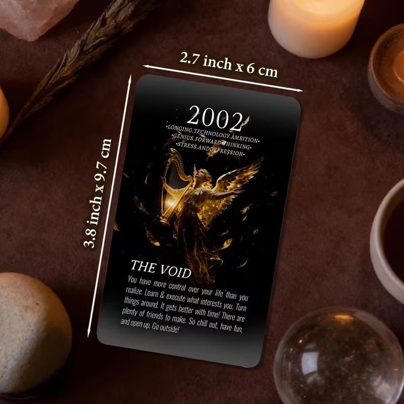 Angel Numbers Oracle Deck for Beginners – 55 Daily Guidance Cards, Spiritual Divination, Easy-to-Use Answer Deck (Standard Poker Size)