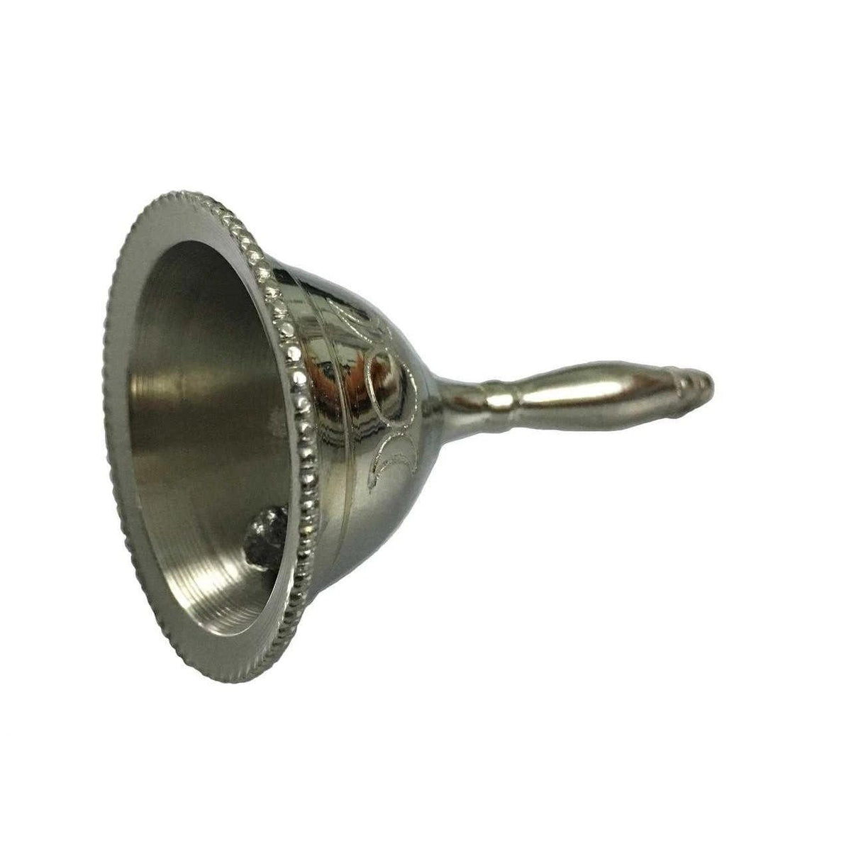 Triple Moon Brass Altar Bell – 3" Ritual Bell