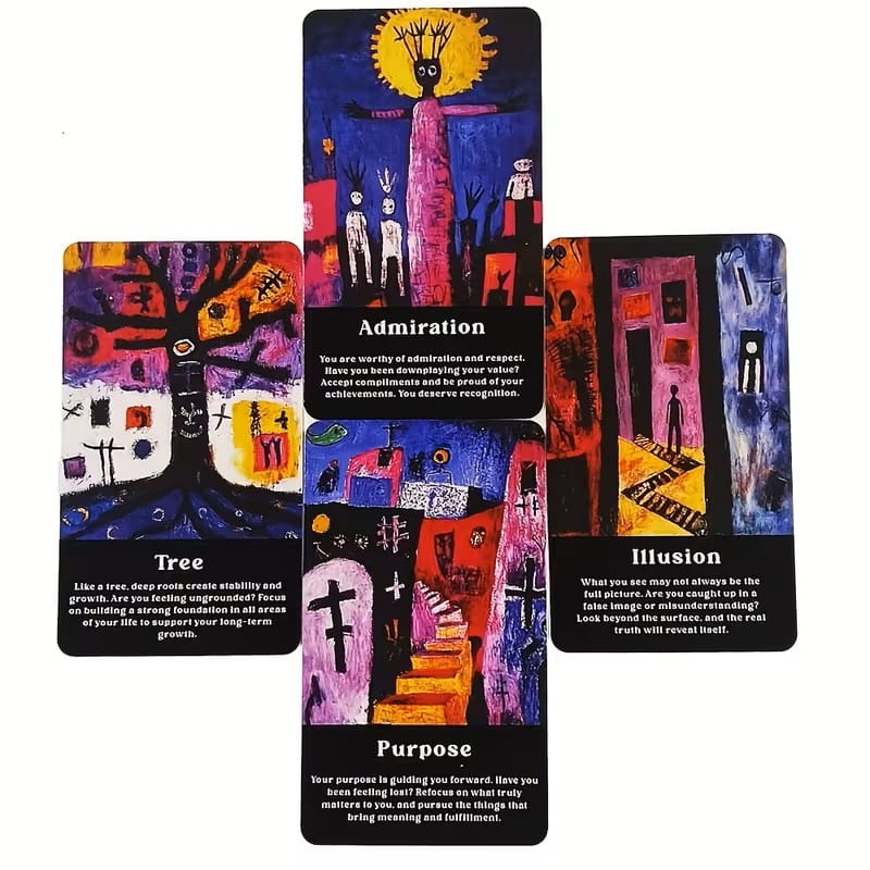 Celestial Insights Oracle Deck – Awakening, Gratitude & Spiritual Guidance Cards