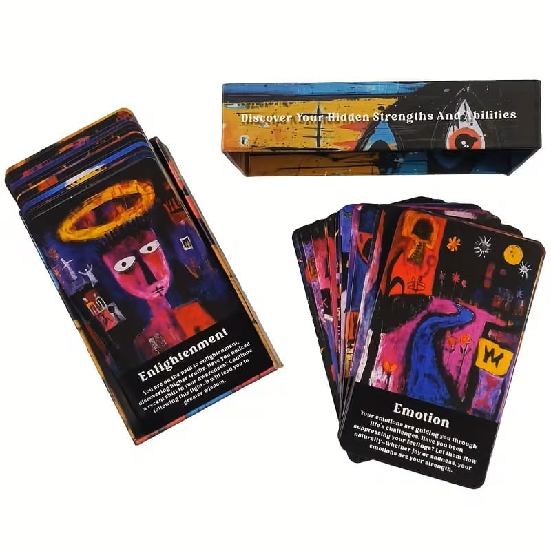 Celestial Insights Oracle Deck – Awakening, Gratitude & Spiritual Guidance Cards