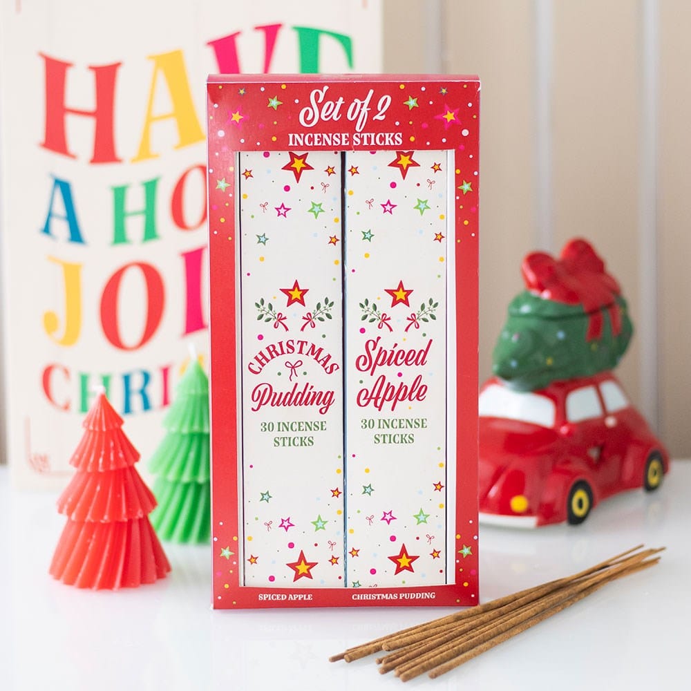 Nostalgic Christmas Incense Sticks (Set of 2) - Festive Holiday Home Fragrance