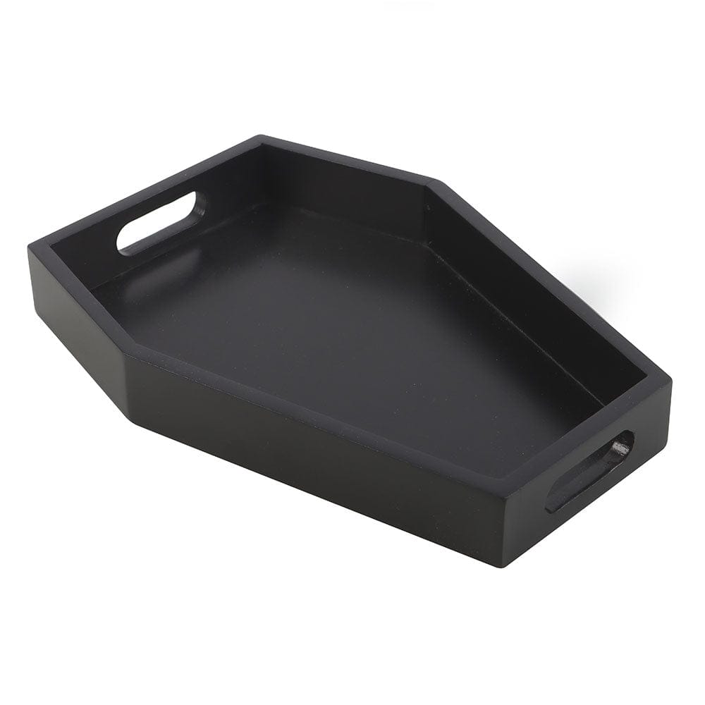 Black Coffin Trinket Tray – Gothic Jewelry & Ring Dish