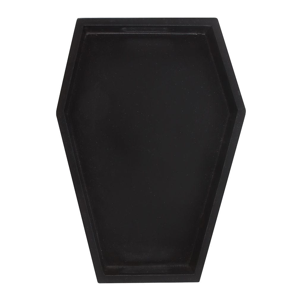Black Coffin Trinket Tray – Gothic Jewelry & Ring Dish