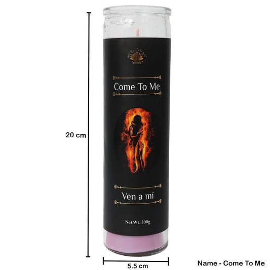Come to Me 7 Day Ritual candle - Authentic Occult and Witchcraft Supply Image