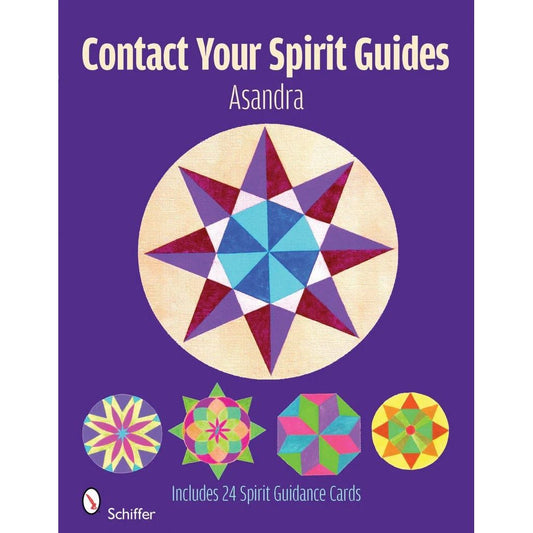 Contact Your Spirit Guides – Book & 24 Spirit Guidance Cards for Channeling - Authentic Occult and Witchcraft Supply Image