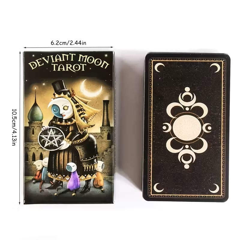 Deviant Moon Tarot Deck – Gothic 78-Card Tarot Cards