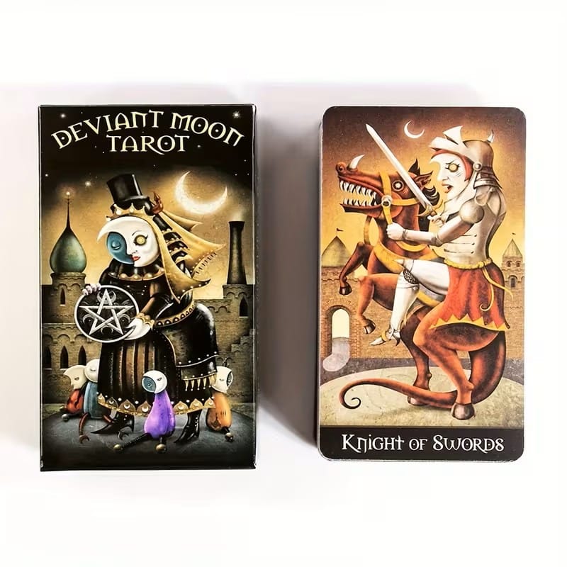 Deviant Moon Tarot Deck – Gothic 78-Card Tarot Cards