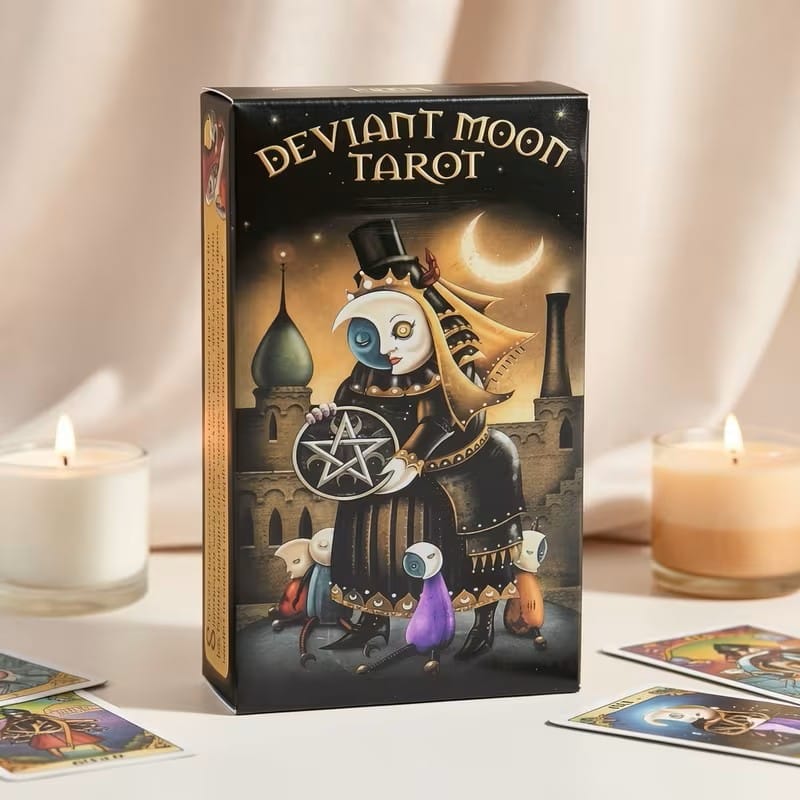 Deviant Moon Tarot Deck – Gothic 78-Card Tarot Cards