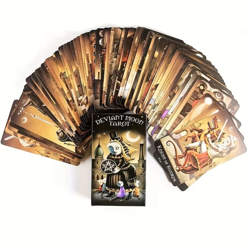 Deviant Moon Tarot Deck – Gothic 78-Card Tarot Cards