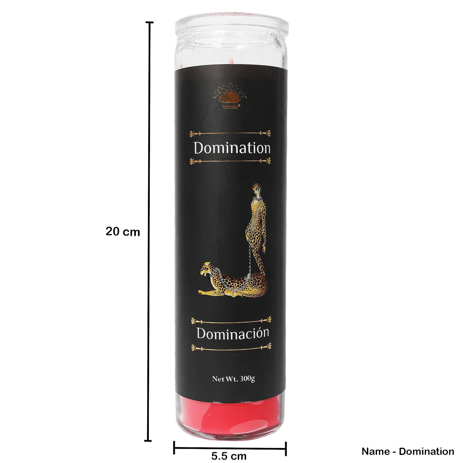 Domination 7 Day Ritual candle - Authentic Occult and Witchcraft Supply Image