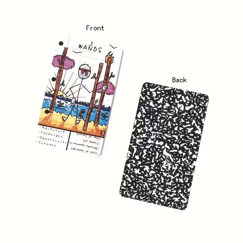 Doodle Tarot Oracle Cards - Authentic Occult and Witchcraft Supply Image