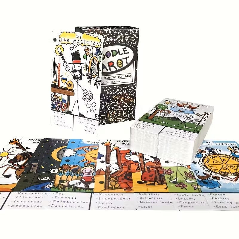Doodle Tarot Oracle Cards - Authentic Occult and Witchcraft Supply Image