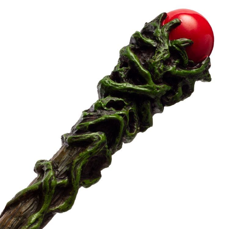 Greenman Magic Wand – Hand-Painted Forest Vine Fantasy Wand
