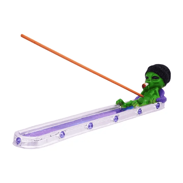Galaxy Alien Incense Burner - Space Themed Ash Catcher & Sci-Fi Decor