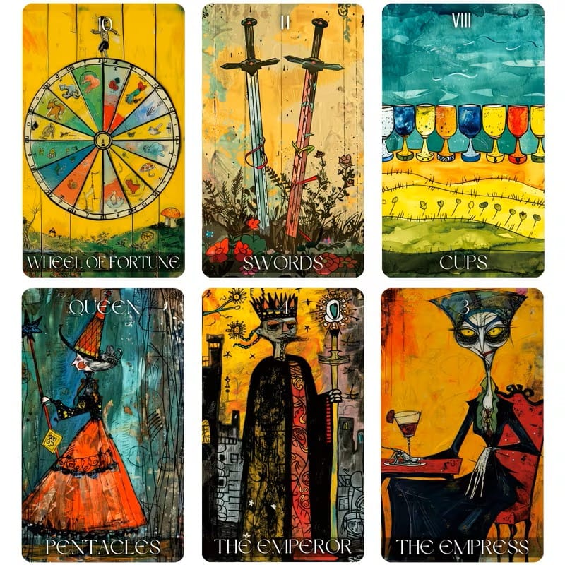 Artistic Graffiti Tarot Deck