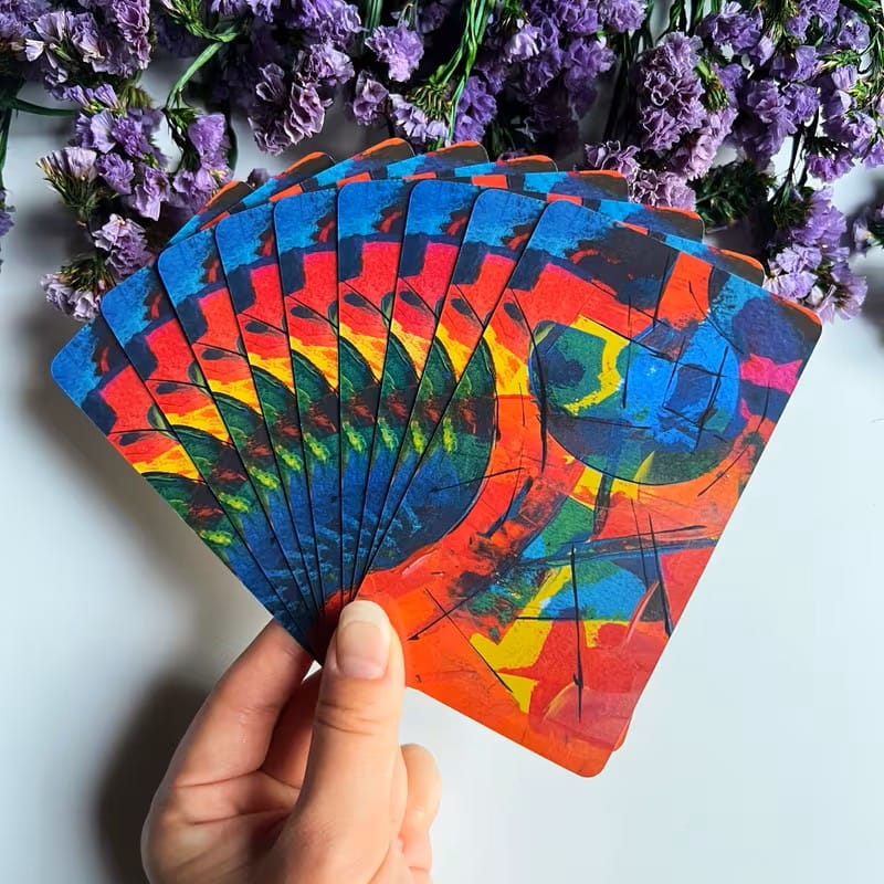 Artistic Graffiti Tarot Deck