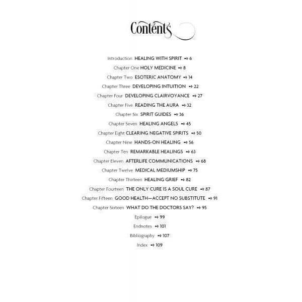 Healing with Spirit – Guide to Health Intuition, Clairvoyance & Afterlife Communication - Authentic Occult and Witchcraft Supply Image