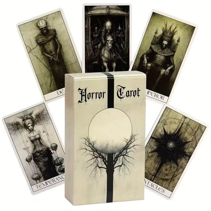 Mystical Horror Tarot Cards Deck - Authentic Occult and Witchcraft Supply Image