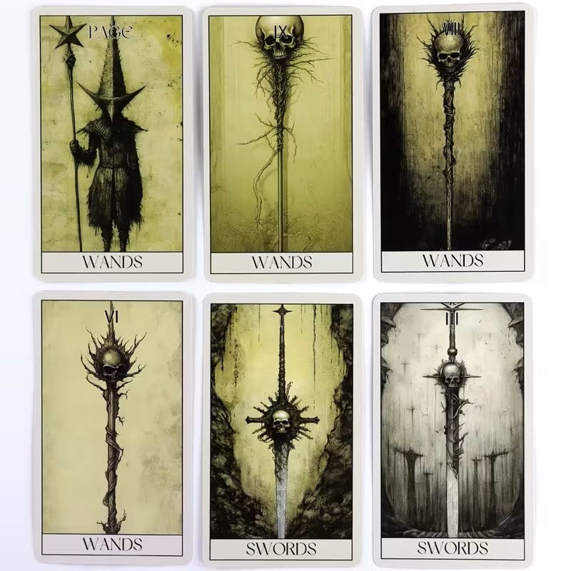 Mystical Horror Tarot Cards Deck - Authentic Occult and Witchcraft Supply Image