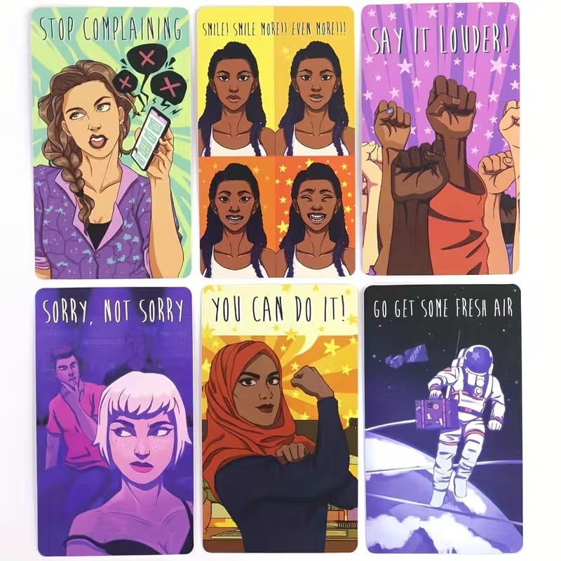 I Don’t Care Oracle Deck – 82 Card Bold, Sassy & Straightforward Guidance Cards