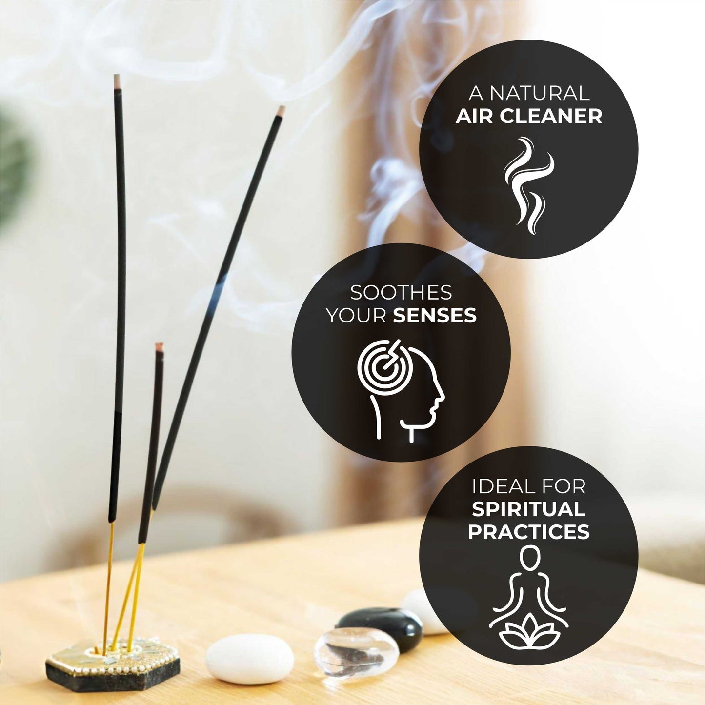 Jinx Remover hexa incense sticks (pack of 6) - Authentic Occult and Witchcraft Supply Image