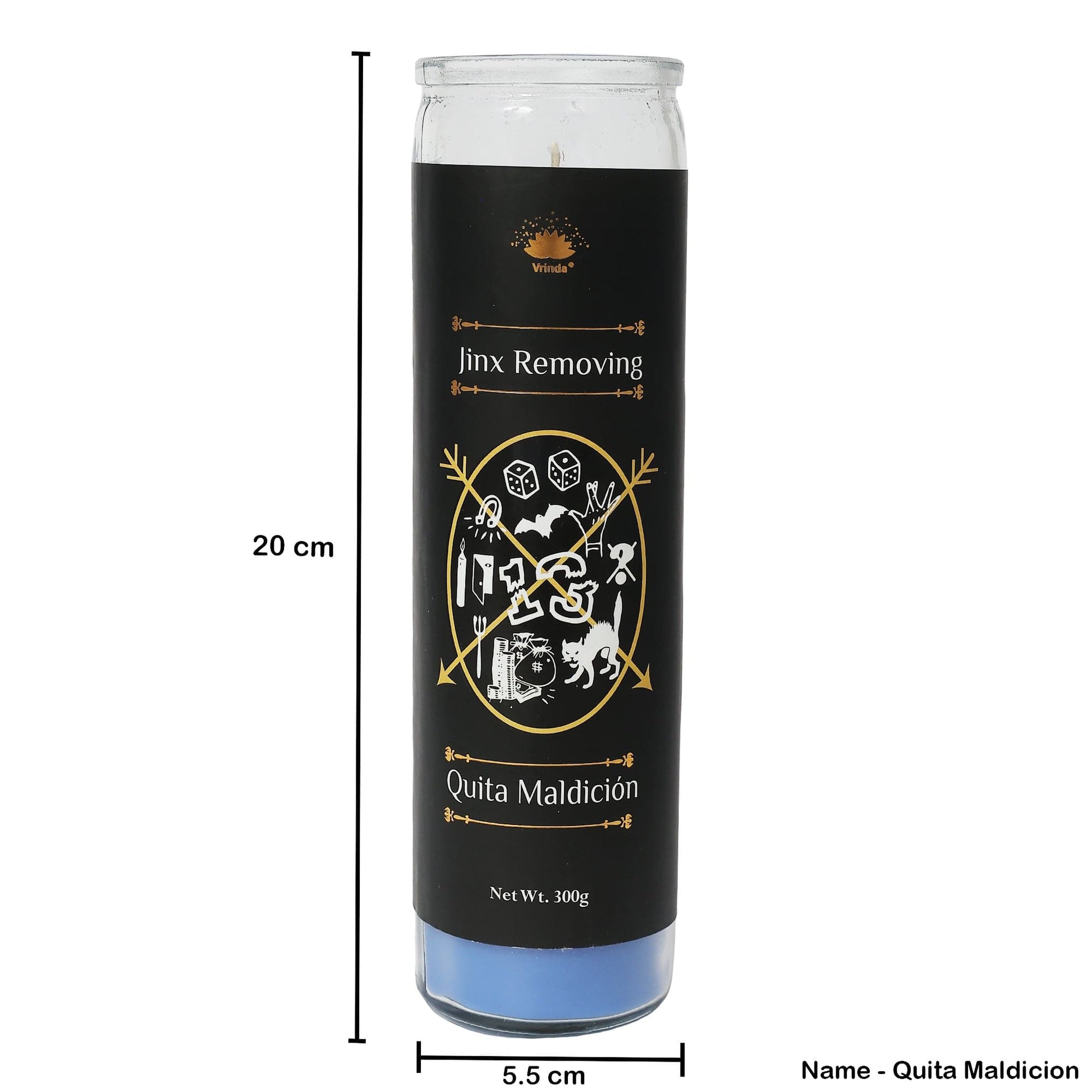 Jinx Removing 7 Day Ritual candle - Authentic Occult and Witchcraft Supply Image