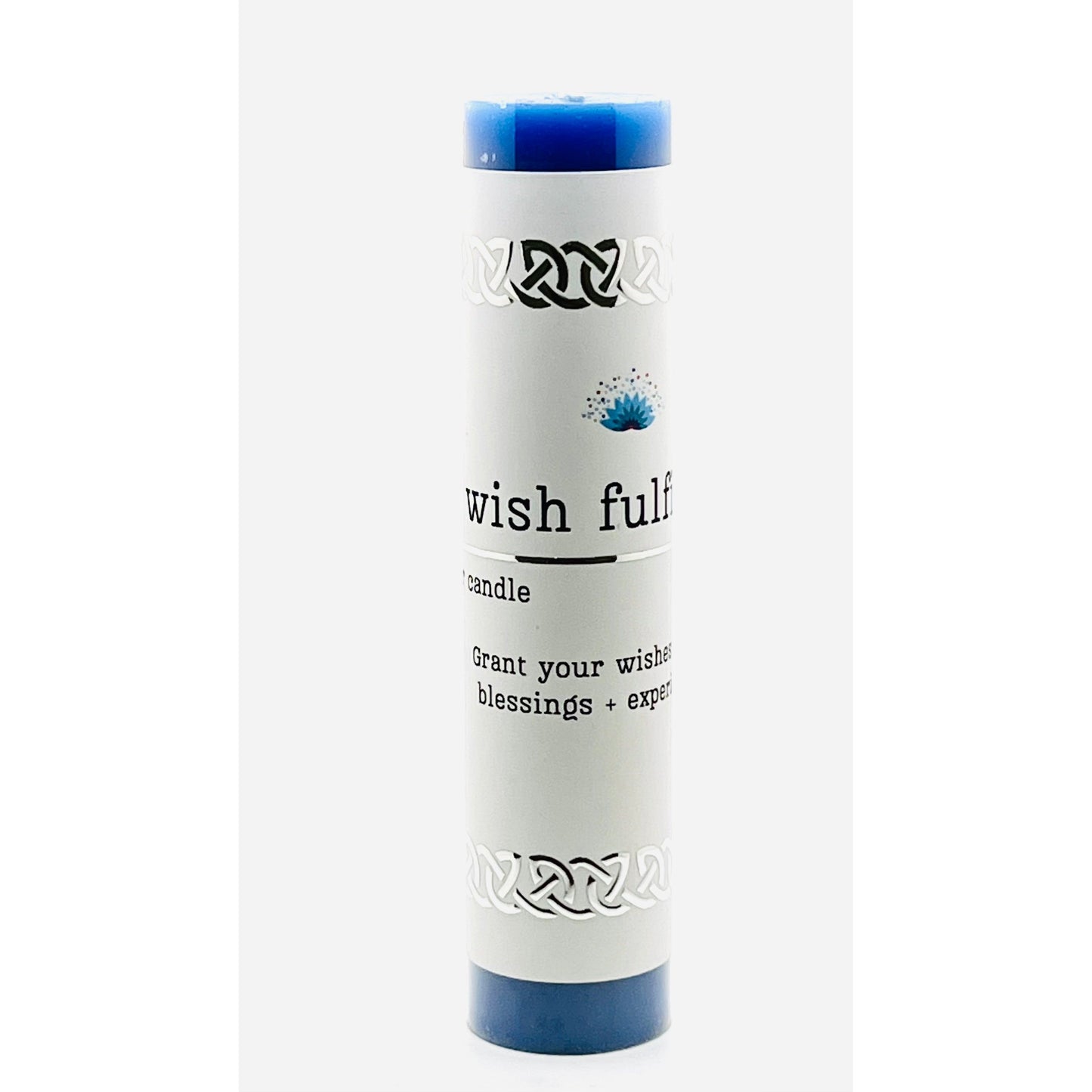 Manifestation Pillar Candle Wish Fulfilled 7"x1.5" - Authentic Occult and Witchcraft Supply Image