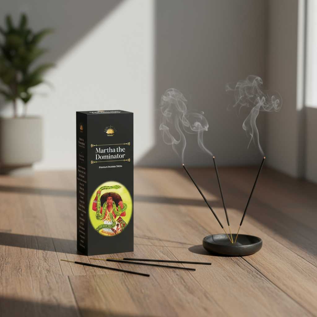 Martha The Dominator hexa incense sticks (pack of 6) - Authentic Occult and Witchcraft Supply Image