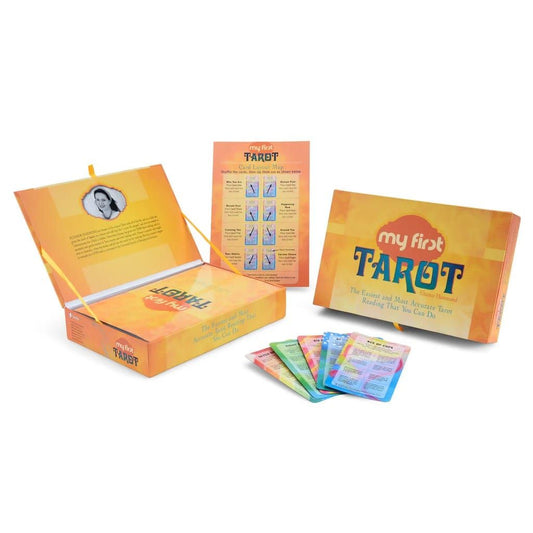 My First Tarot – 78-Card Beginner Tarot Kit with Guidebook - Authentic Occult and Witchcraft Supply Image
