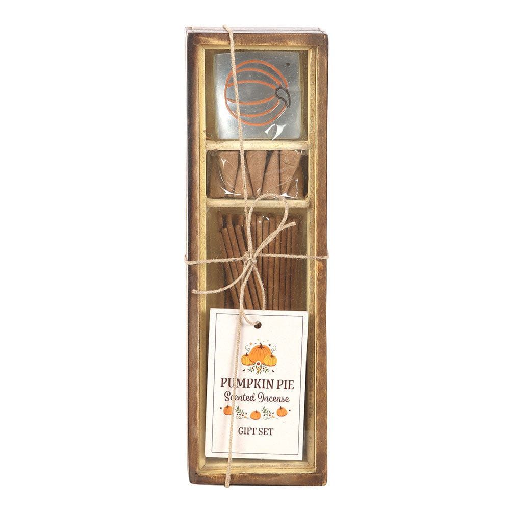 Pumpkin Pie Incense Stick Gift Set - Cozy Fall & Autumn Home Fragrance