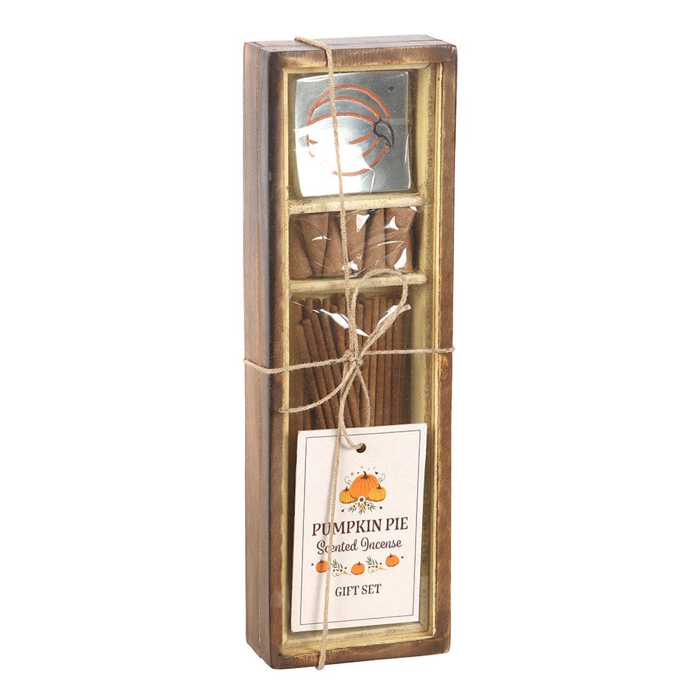 Pumpkin Pie Incense Stick Gift Set - Cozy Fall & Autumn Home Fragrance