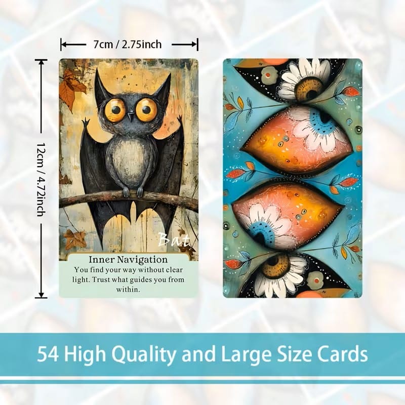 Quiet Companions Oracle Cards – Emotional Understanding & Gentle Reflection Deck