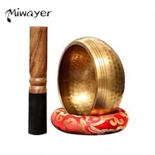 Tibetan Singing Bowl Set – Handmade Nepal Meditation Sound Bowl with Mallet & Cushion | Sound Healing, Yoga, Chakra Balancing