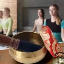Tibetan Singing Bowl Set – Handmade Nepal Meditation Sound Bowl with Mallet & Cushion | Sound Healing, Yoga, Chakra Balancing